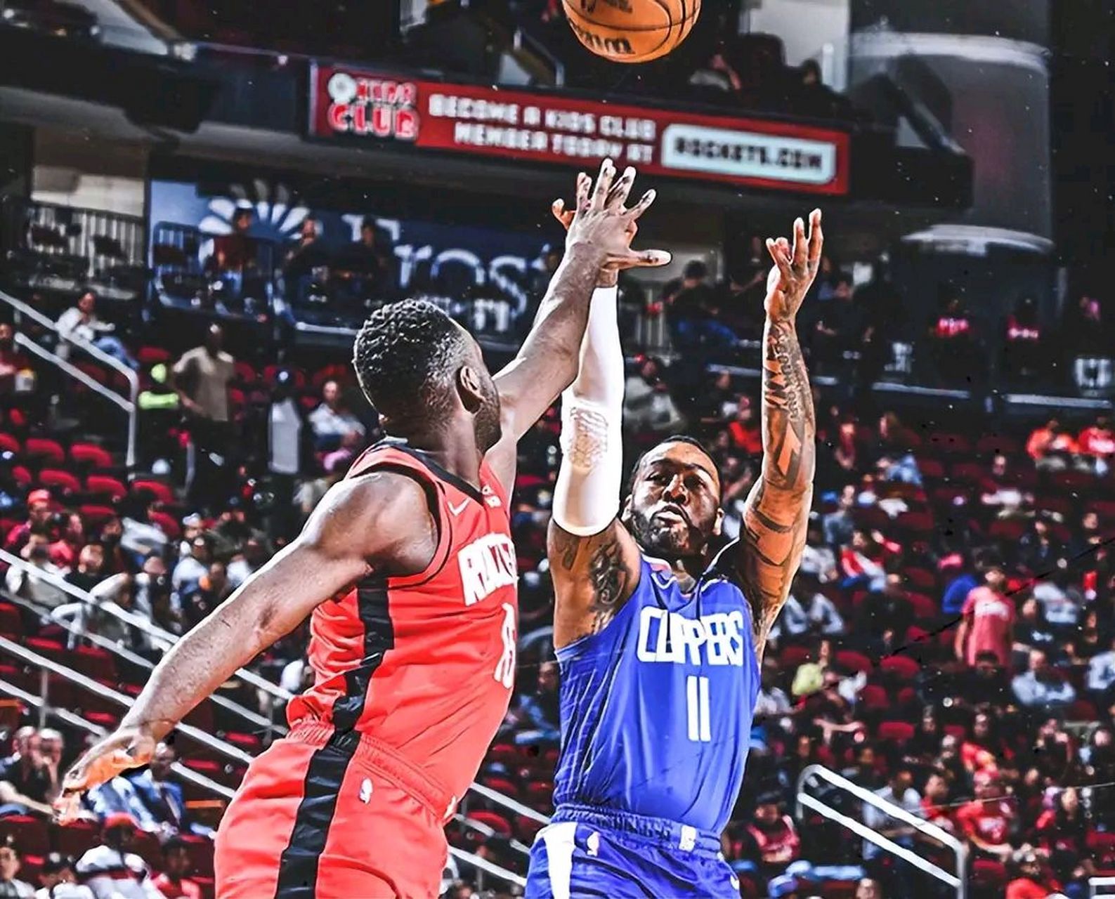 火箭血洗快船，莫里斯一己之力扛起全队